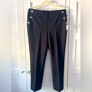 Jules & Leopold Black Slim Leg Pants – Size 10 / Large (New with Tags)